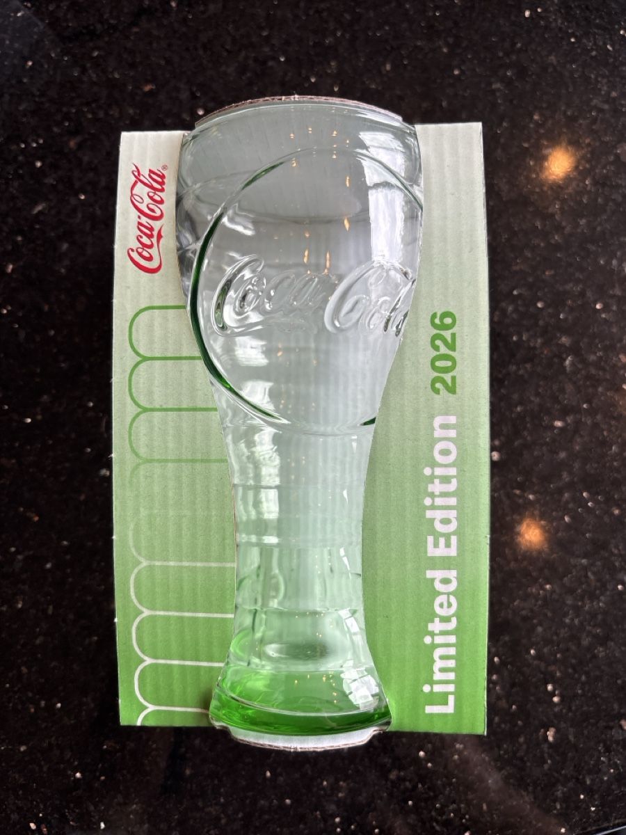 Mc Donald's Bicchieri: Mc Donalds Cola Glas 2026 – Nuovo e nell'imballaggio originale da Ebertswil venduto da martina1713