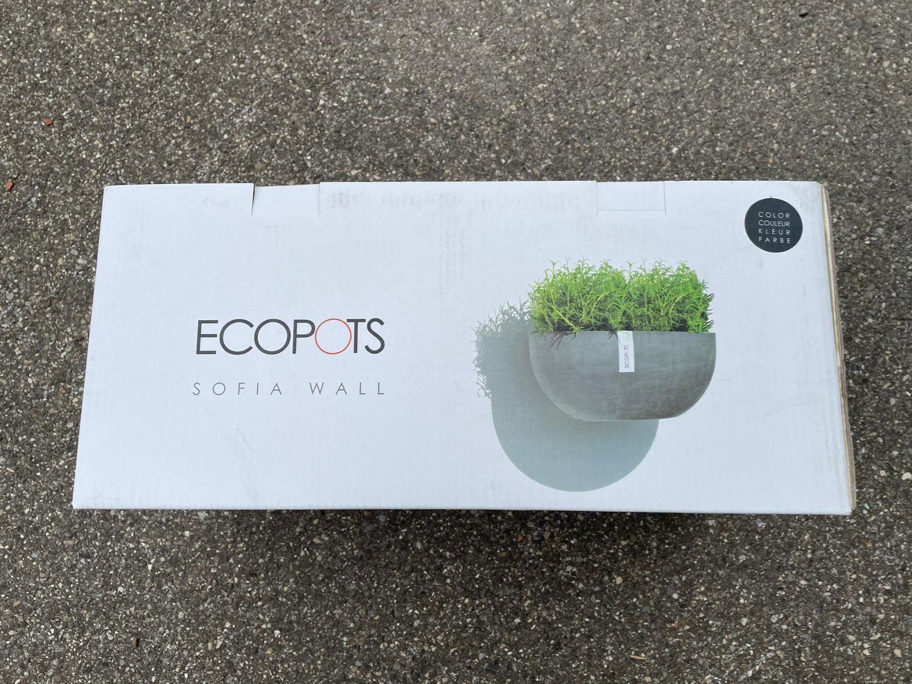 Vasi per fiori: Blumentopf - ECOPOTS Sofia Wall, Blumenhalterung Wand – Nuovo e nell'imballaggio originale da Wängi venduto da LiqKojote
