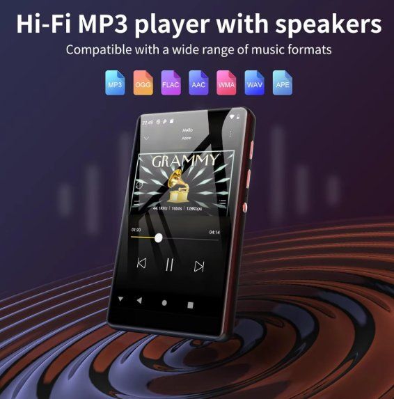 Lettore multimediale portatile: 80GB MP3-Player Android Bluetooth 4"Touchscreen Lautsprecher – Nuovo e nell'imballaggio originale da Genève venduto da Top-Trend 4