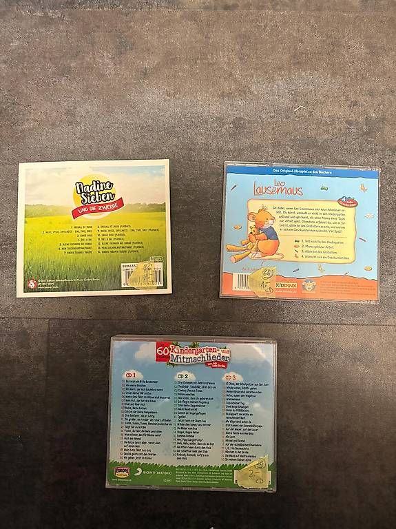 CDs: Kinder CD's – D'occasion à Rueras par fscw 1