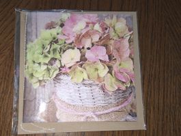 Hortensienkarte   / neu (50)