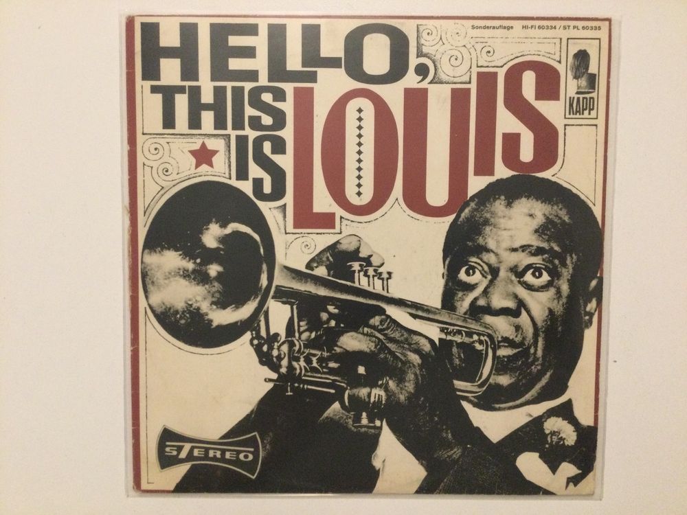 Louis Armstrong 10” LP - Hello This Is Louis (Gebraucht) in Gutenswil ...