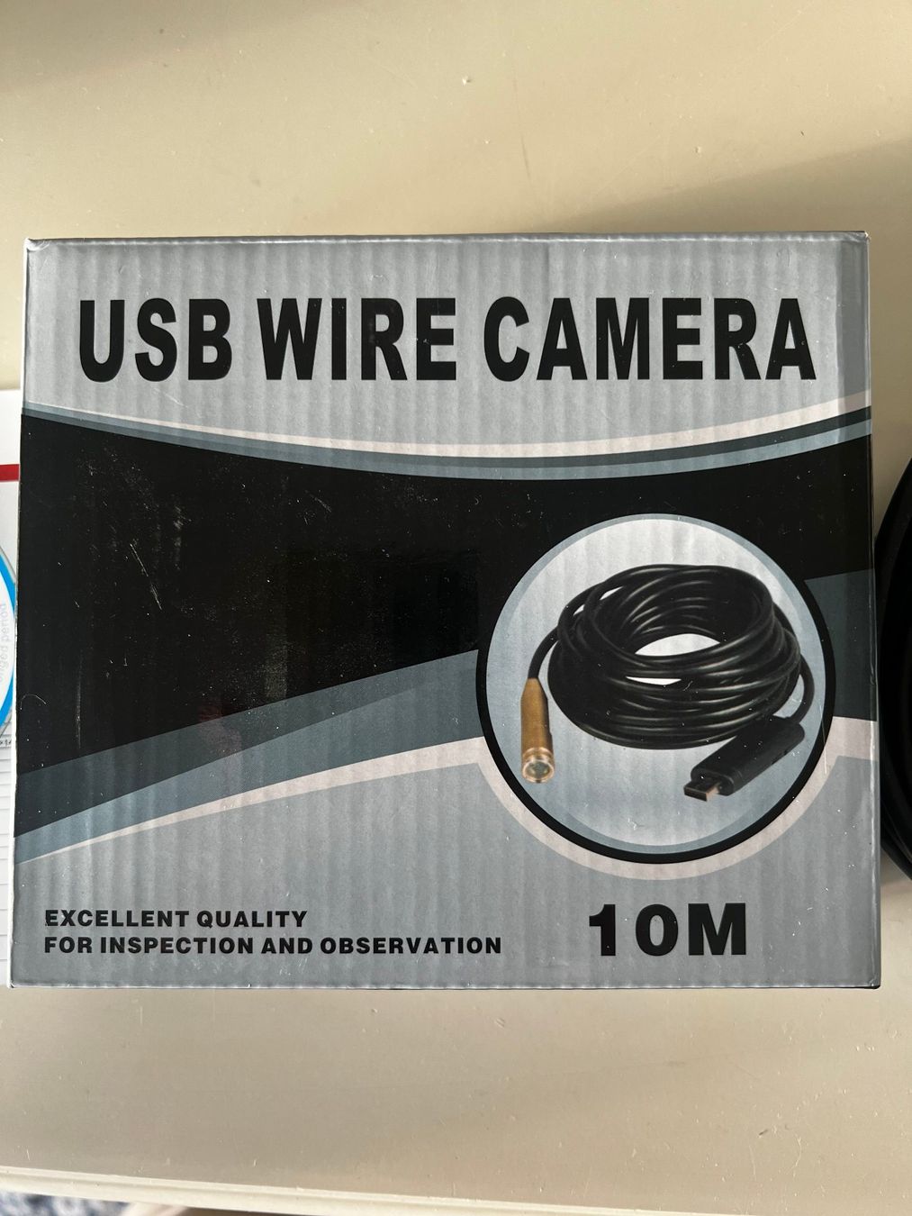 Fotocamera: 10 Meter Kabelendoscopecam USB – Nuovo (secondo la descrizione) da Lachen SZ venduto da bootele