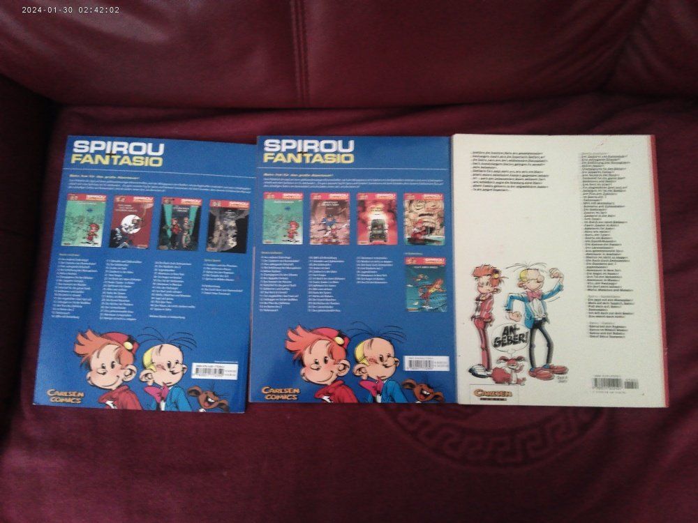 Fumetti: Spirou & Fantasio Comics - 6 x Bände - CARLSEN COMIC – Usato da Volketswil venduto da nemo2000 4