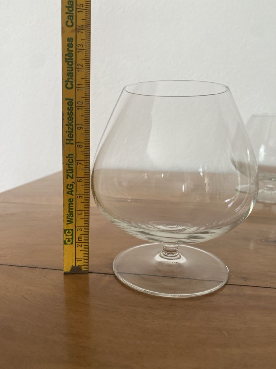 Bicchieri: 6 Gläser aus Kristall für Wein oder Cognac – Usato da Burgdorf venduto da gre_2ftz 2