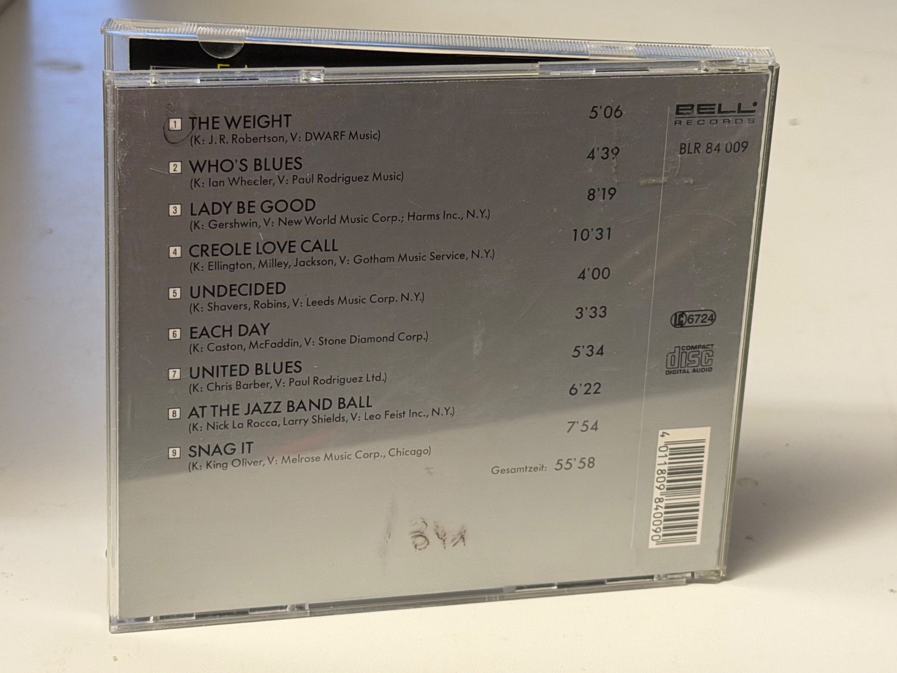 CD: Chris Barber - Who's Blues - HB21C – Usato da Küsnacht ZH venduto da Jazztilldawn 1