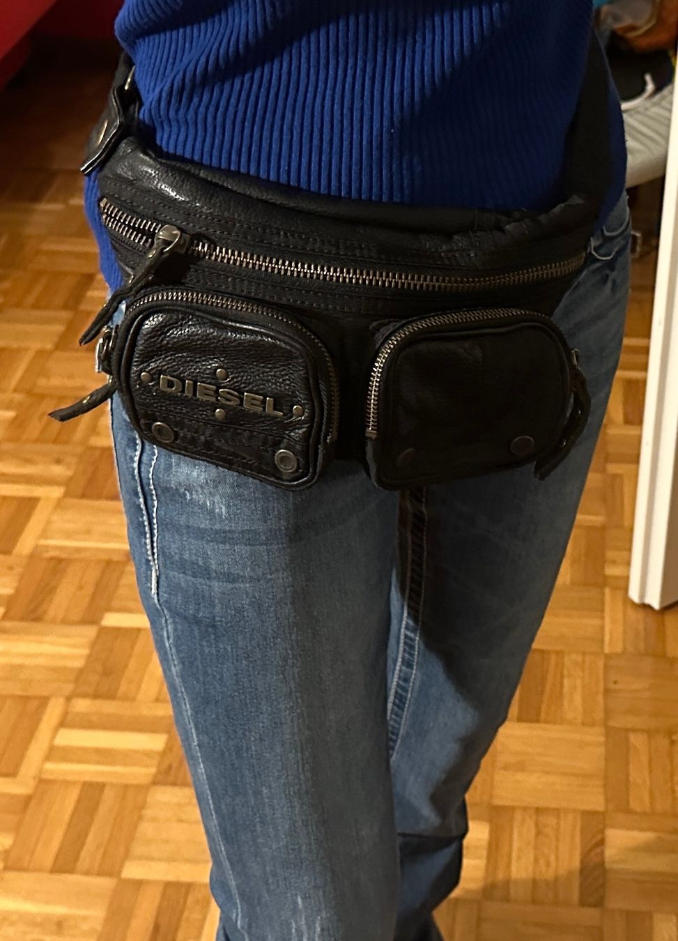 Diesel Sacs: DIESEL Bauchtasche schwarz Leder – Neuf avec emballage d'origine à Zürich par Rammis 3