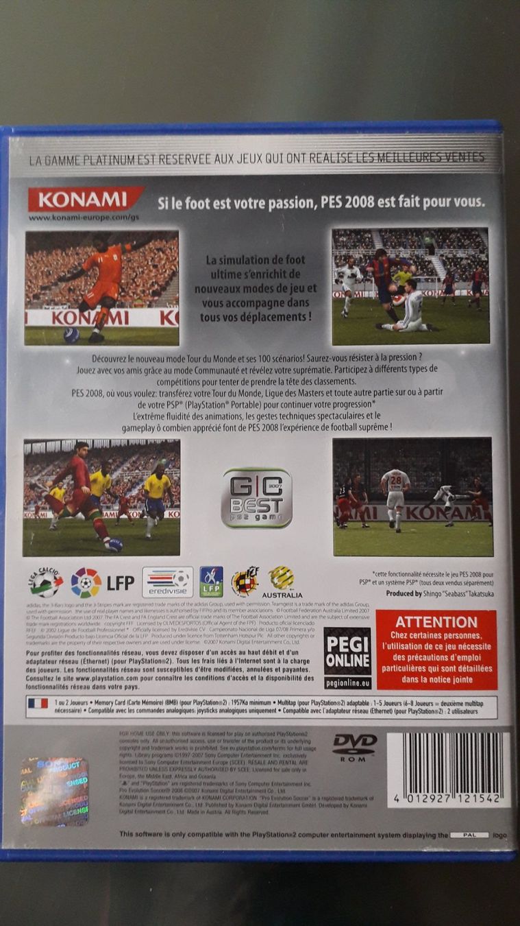 Giochi: 3 jeux PS2 de sport – Usato da Biel/Bienne venduto da Monhub 5
