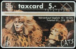 Taxcard 112L_09185 Cats ungebraucht