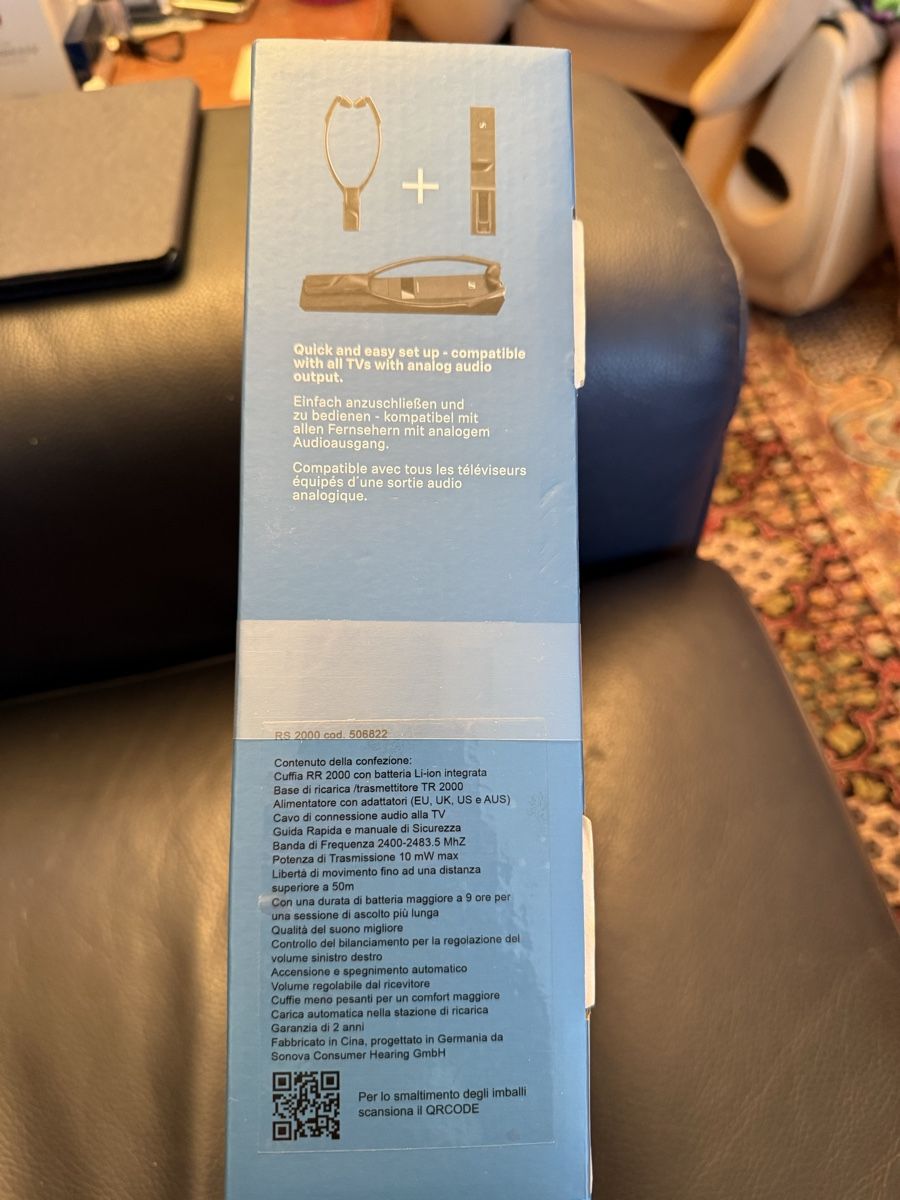 Sennheiser Casques audio: Casque TV sans fil – Neuf avec emballage d'origine à Pully par BLANCPAIN02 1