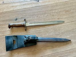 Bajonett Schweizer Armee mit Scheide 1884, Messer SIG SH