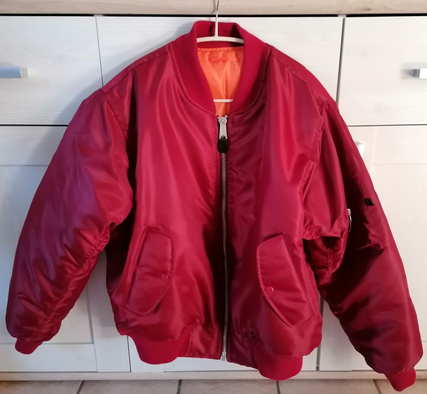 Giacche: Bomberjacke - Pilotenjacke - rot - Rothco - grösse S – Nuovo (secondo la descrizione) da Oberurnen venduto da mackrokodile 1