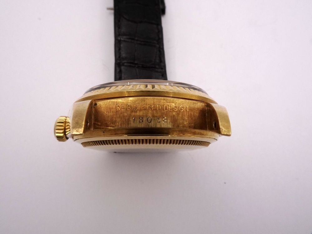 Rolex Orologi: ROLEX DAY-DATE 18K 1981 REF. 18038 TAPESTRY DIAL AUTOMATIK – Usato da Zürich venduto da SWISSTIMEARTS-AG 5