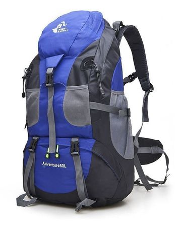 Wander und Schul - Rucksack 50L Blau