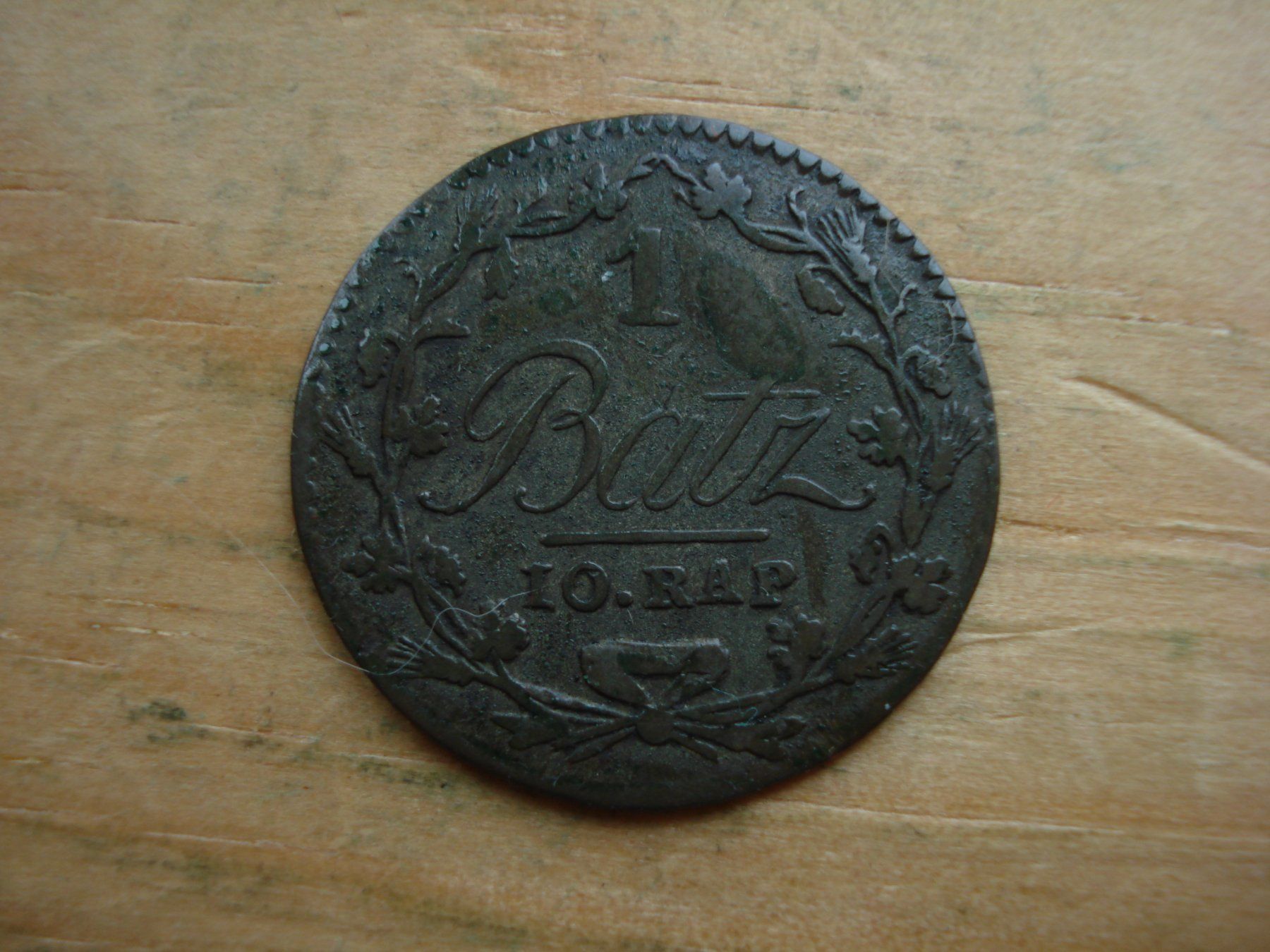 Tutti le monete: (S) Waadt 1 Batz 1804 – Usato da Erlach venduto da Net-Coins 1