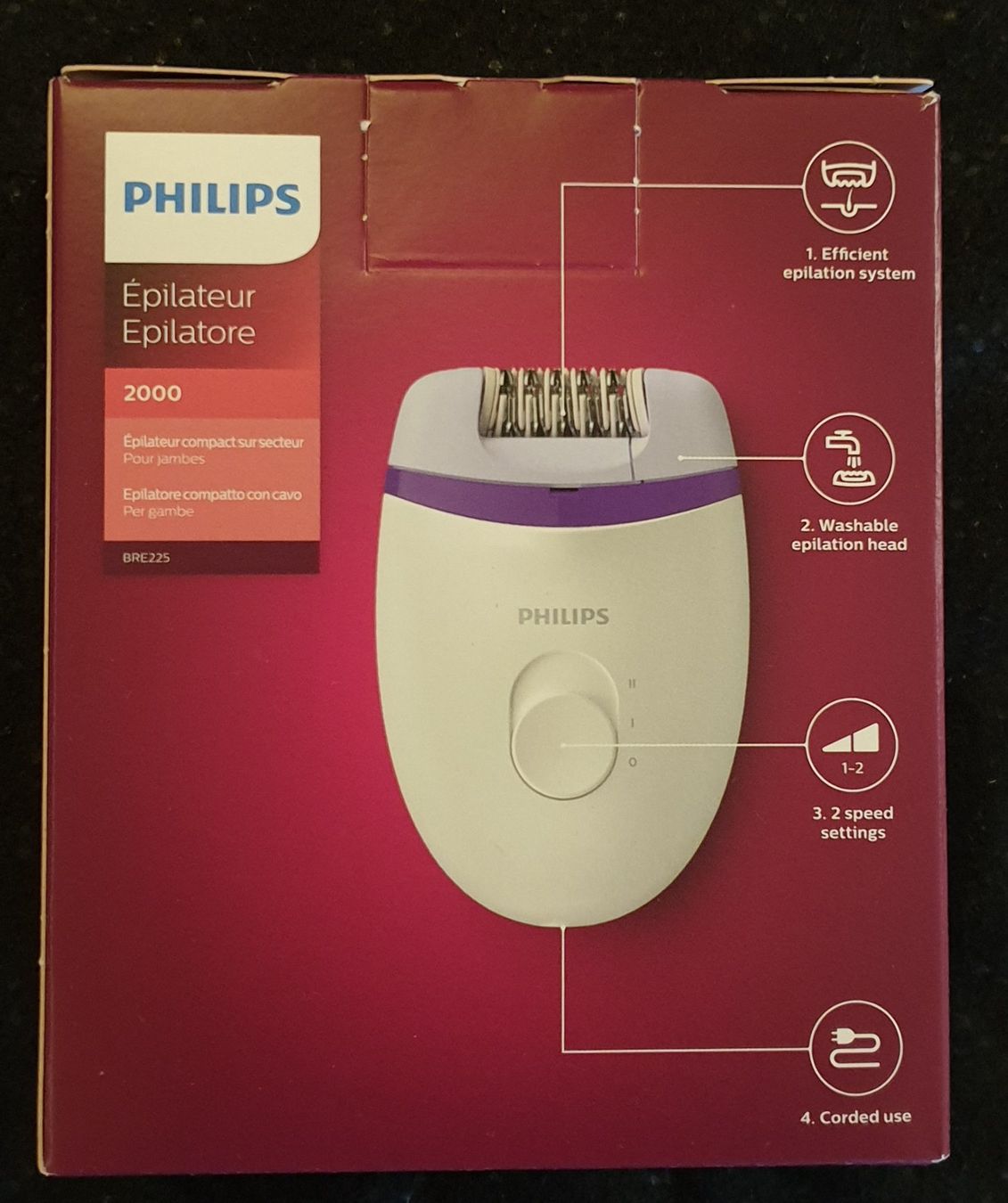 Philips Epilatori: Philips Satinelle Essential - neuf – Nuovo e nell'imballaggio originale da Confignon venduto da Tibinhosfc 1