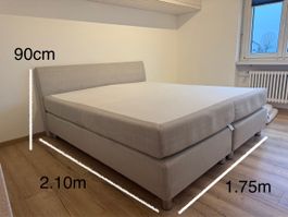 Jensen Diplomat Boxspringbett (Top Zustand!)