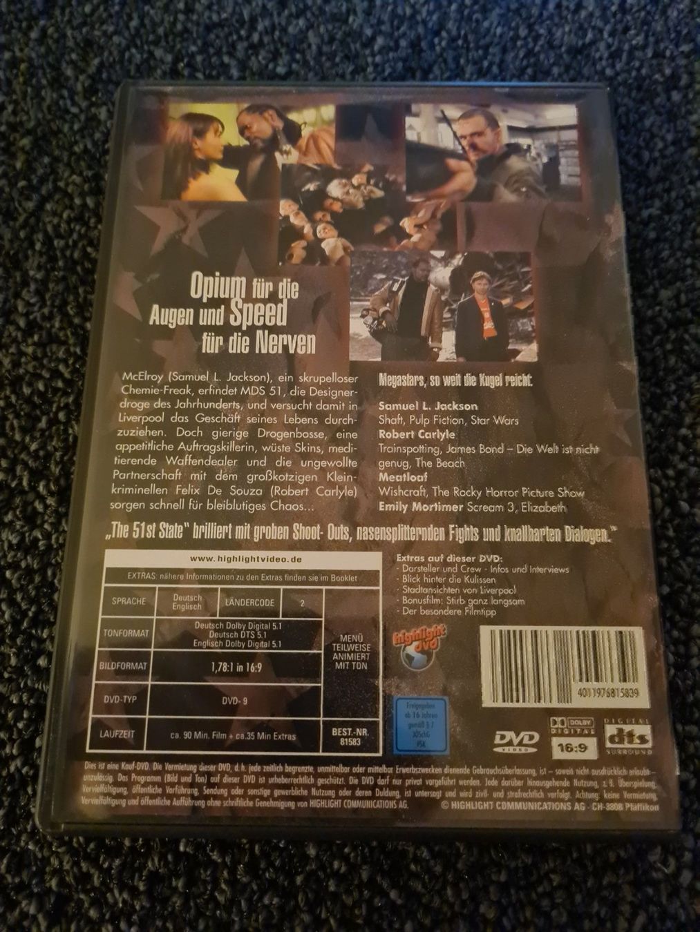 Tutti i DVDs: THR 51ST STATE(7653) – Usato da Ruswil venduto da Ruck.Zuck. 1