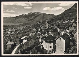 Brione s/Minusio, Ortsansicht aus der Vo