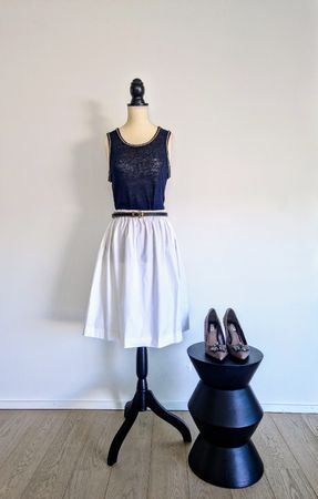 PRADA Rock 100% Baumwolle Gr. M