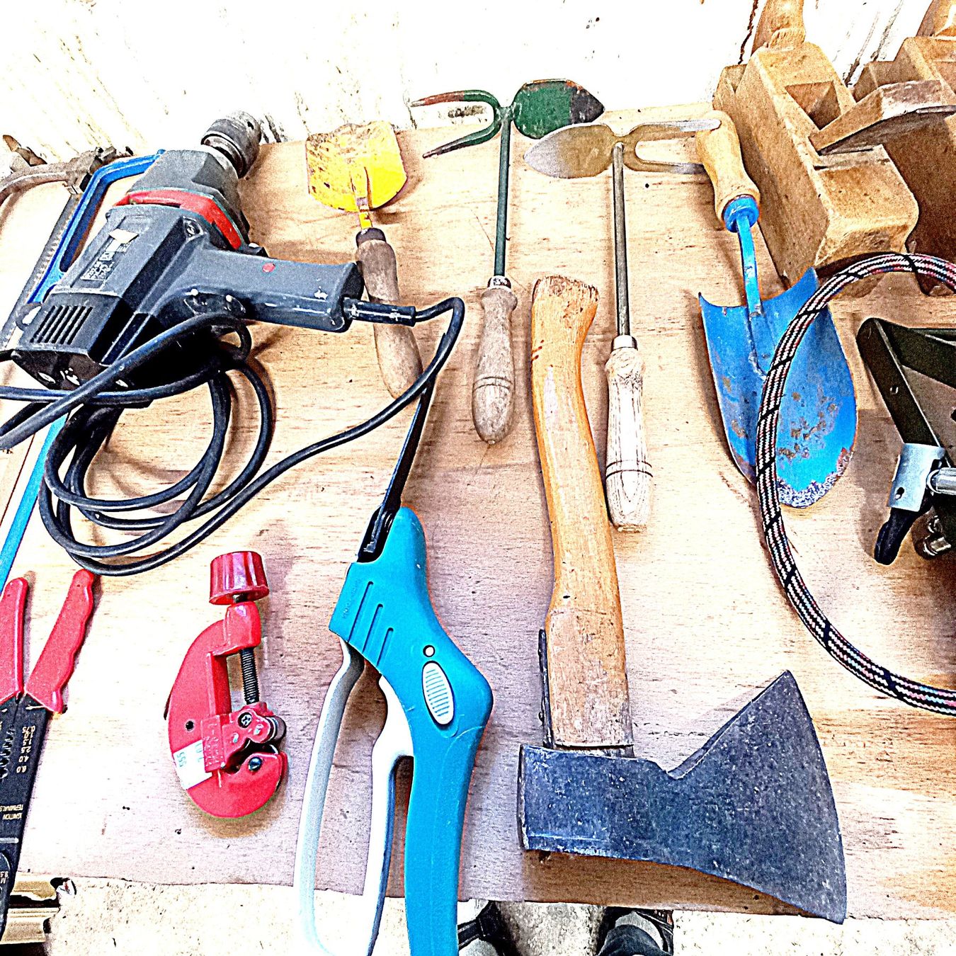 Tutti gli attrezzi: Handwerker Werkzeug, Handwerkzeug-Sammlung – Usato da Baar venduto da 2cvbaar 6