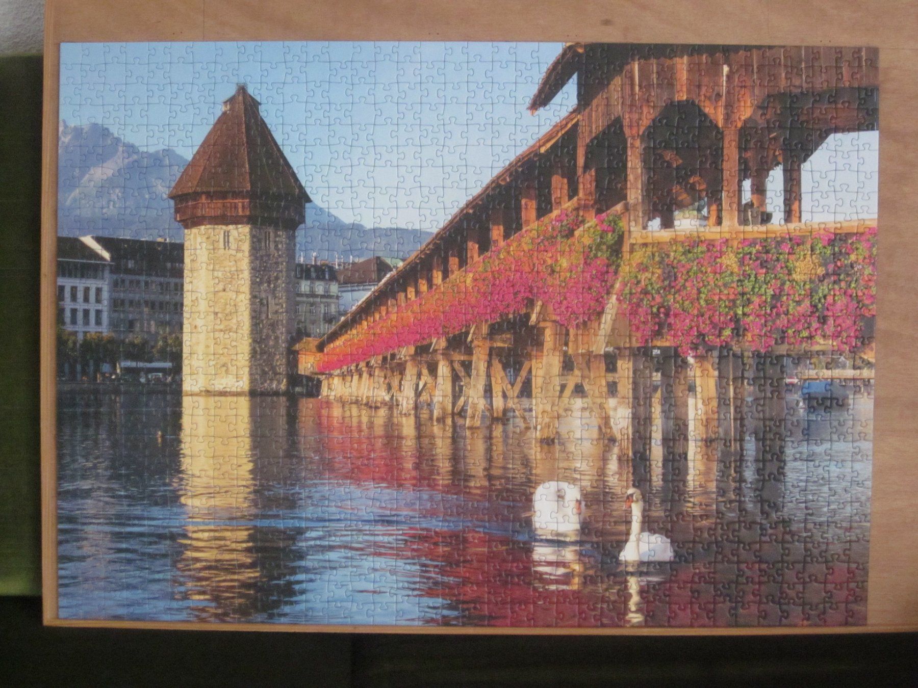 Ravensburger Puzzles: Luzer Kapellbrücke – D'occasion à Hombrechtikon par Falke150 1