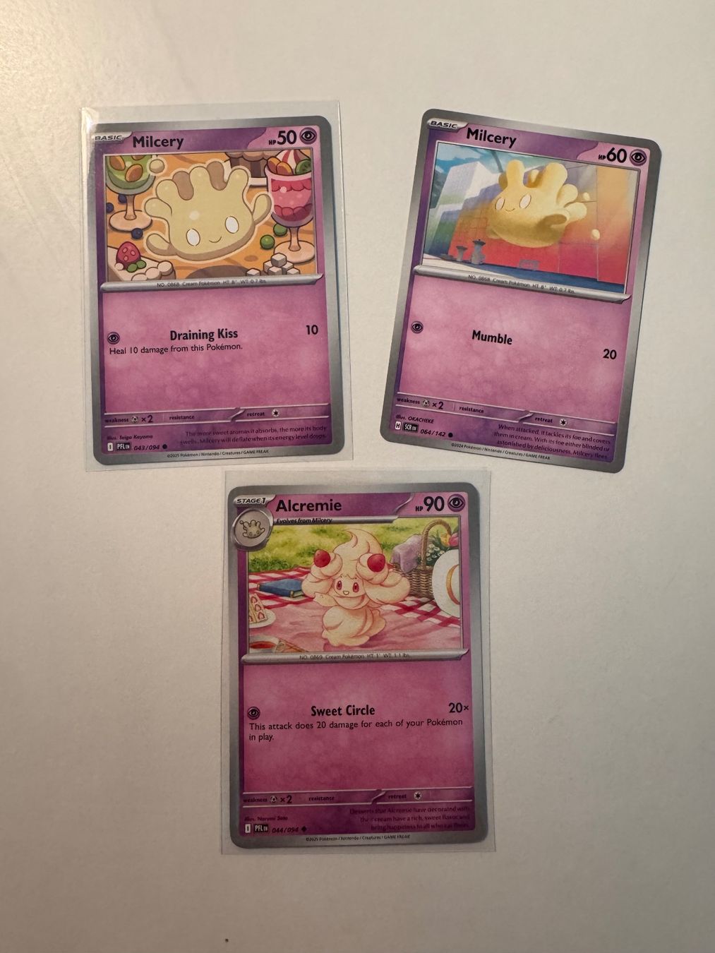 Pokémon Carte collezionabili: Milcery and Alcremie – Nuovo (secondo la descrizione) da Lumino venduto da mar_9pn2