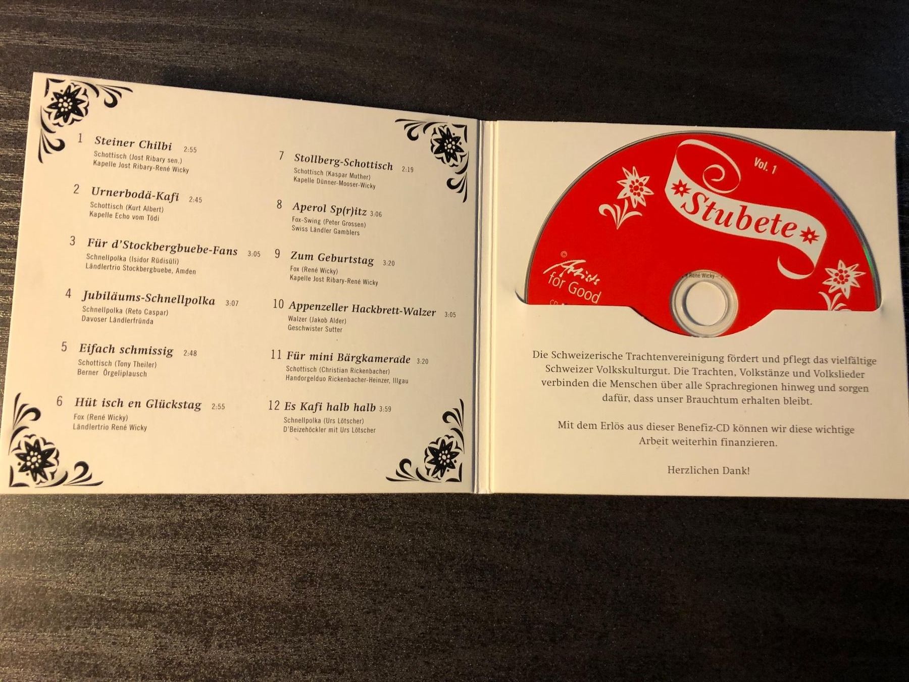 CDs: **Stübete** CD Schweizer Volksmusik Vol.1 – Gebraucht aus Schübelbach von Dolly990_2 1