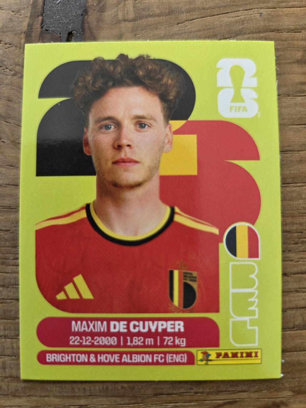 Panini Carte collezionabili: Panini Sticker 2026 BEL 7 – Nuovo (secondo la descrizione) da Luzern venduto da .Skylake.