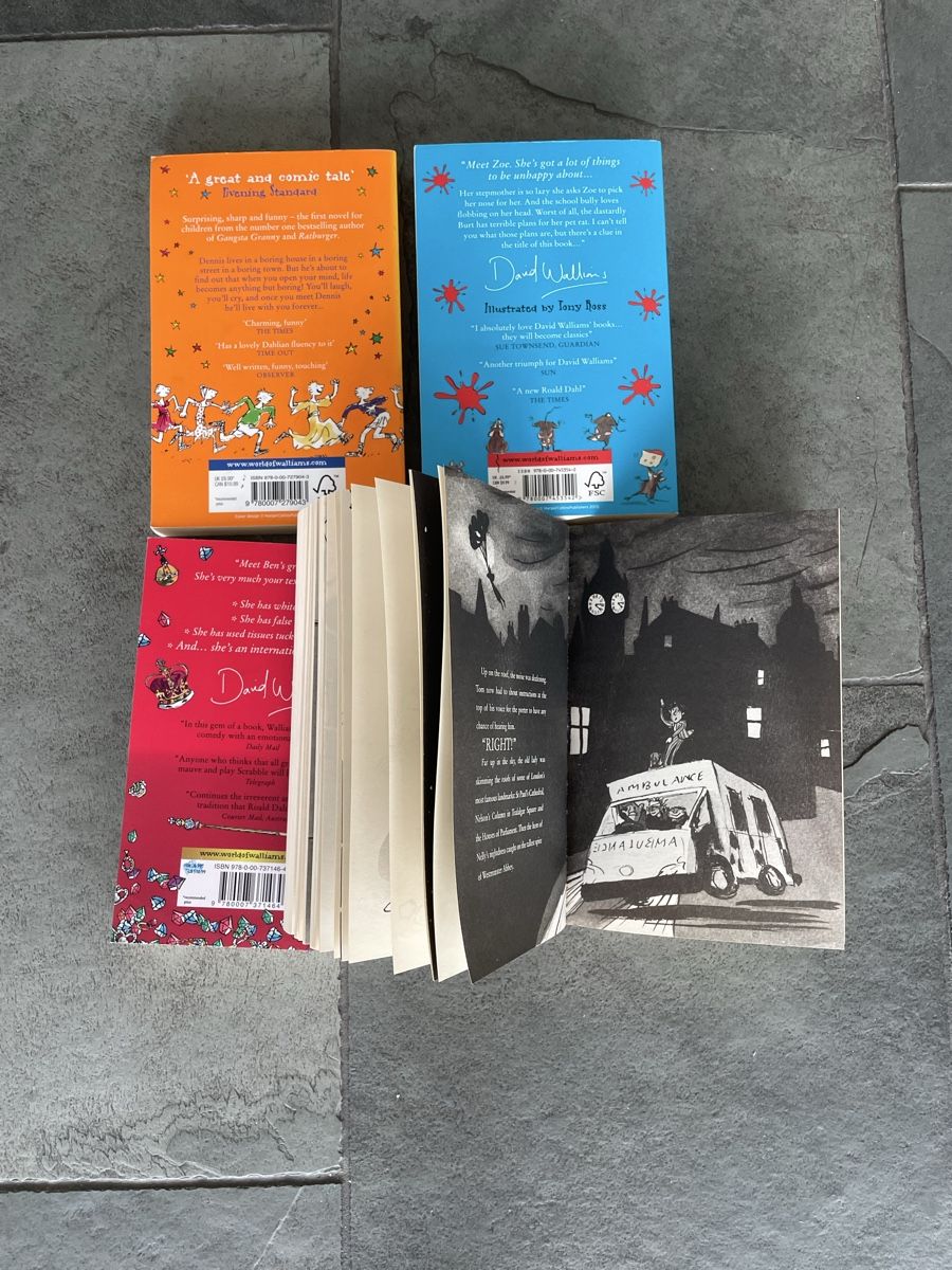Libri: 4 David Walliams Bücher (englisch) – Usato da Zollikon venduto da yul_5wgc 2