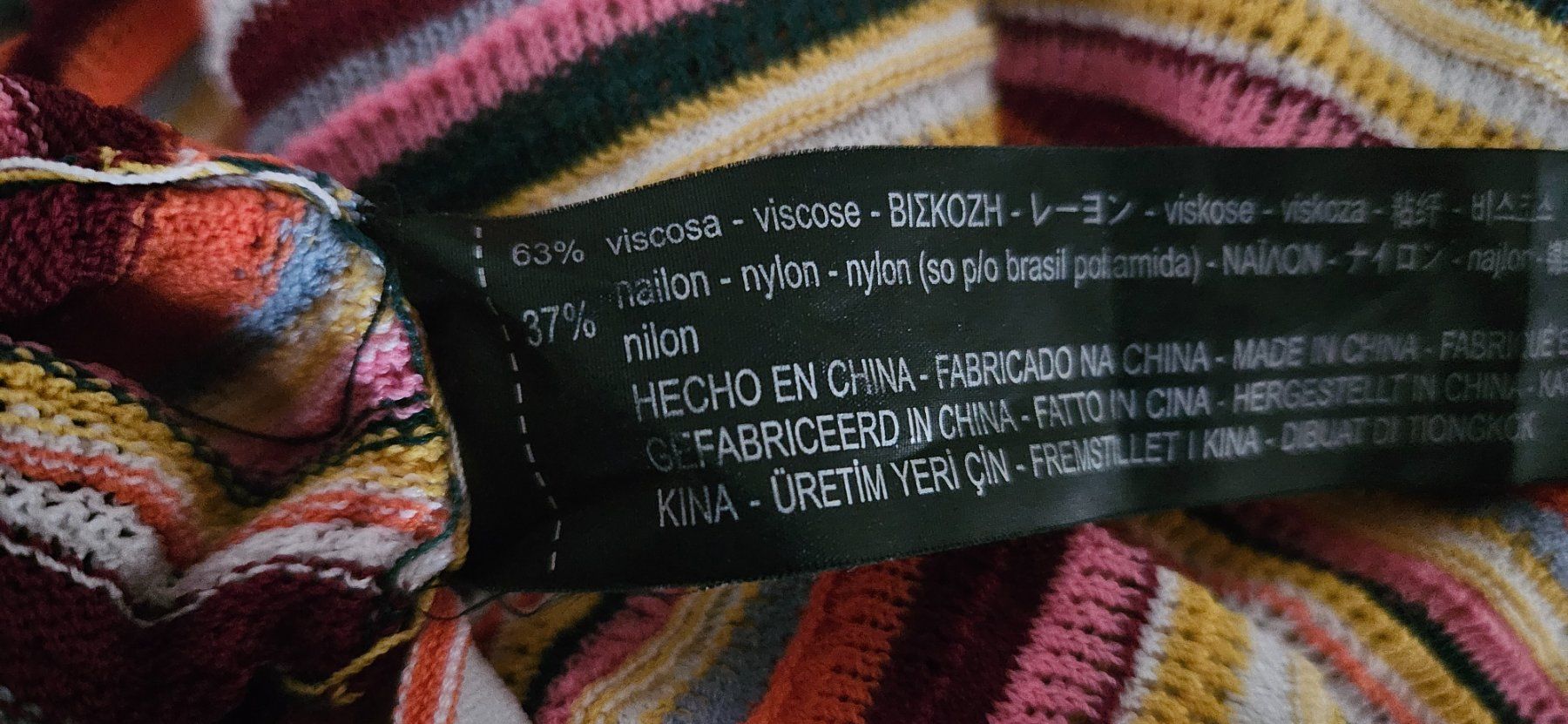Zara Maglioni & Felpe: Zara Knit Pullover gestreift mehrfarbig Grösse M – Usato da Rombach venduto da ThriftBetter 4