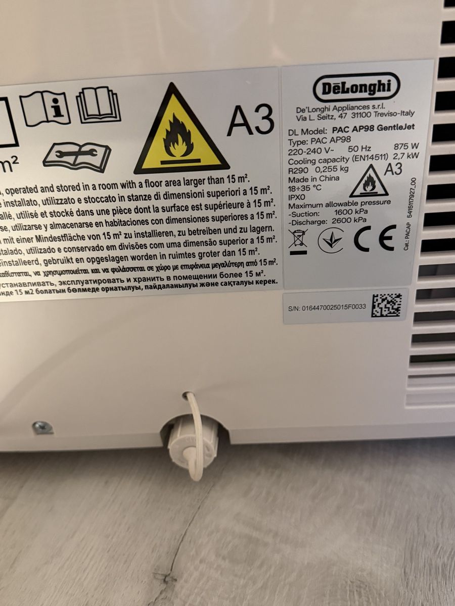 De'Longhi Condizionatori: Delonghi Klimagerät  – Usato da Scheuren venduto da dijamaNt12 5