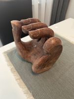 Holz Hand Skulptur 