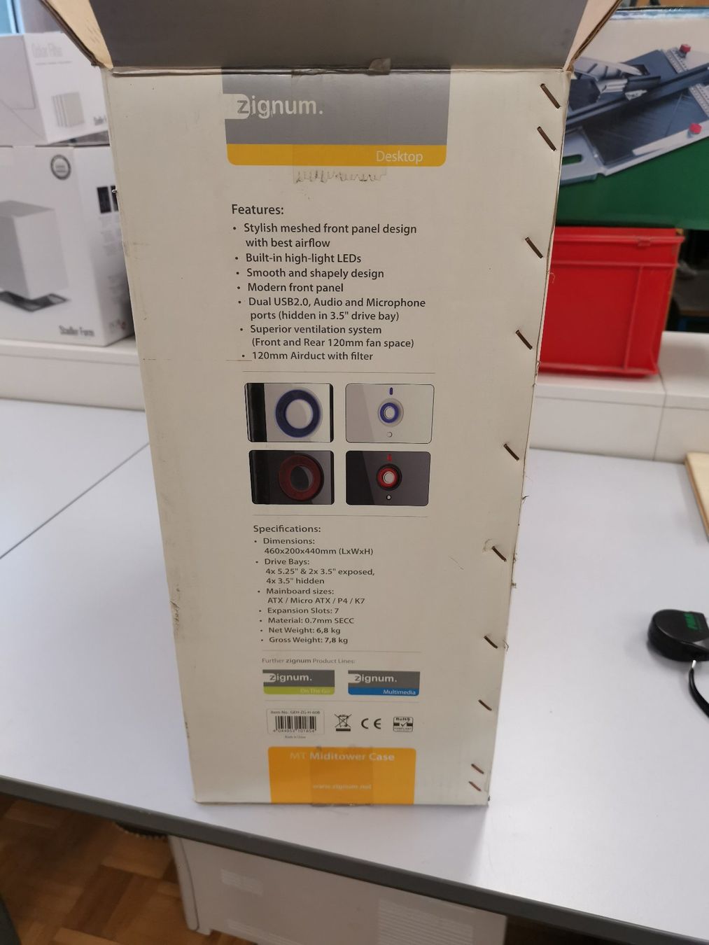 Gehäuse: Zignum PC Gehäuse Miditower, neu – Neu und originalverpackt aus Illnau von enbuerki 9