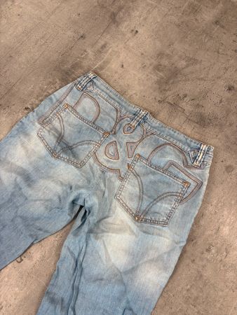Vintage Dolce Gabbana Flared Bootcut Jeans (M)