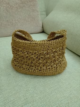 Sac d’été en crochet fait main Pièce unique Neuf avec poche