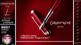 AKTION = 4799.580 ROUGE CARMIN * Léman CDA * Füllfederhalter