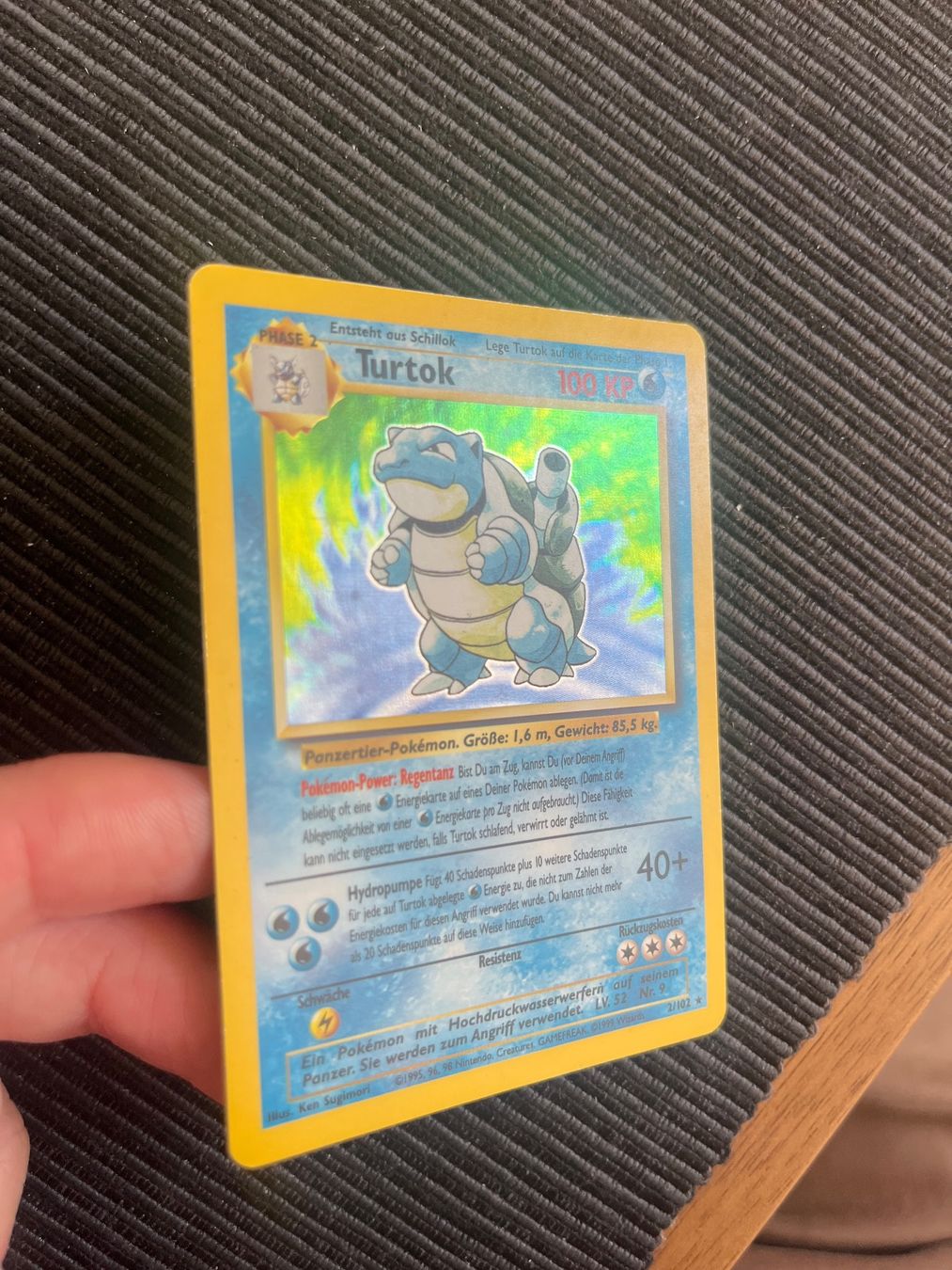 Pokémon Carte collezionabili: Pokemon Turtok Holo Base Set – Usato da Wabern venduto da Collectfun 1