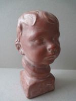 Alte Keramikfigur - Kinderkopf