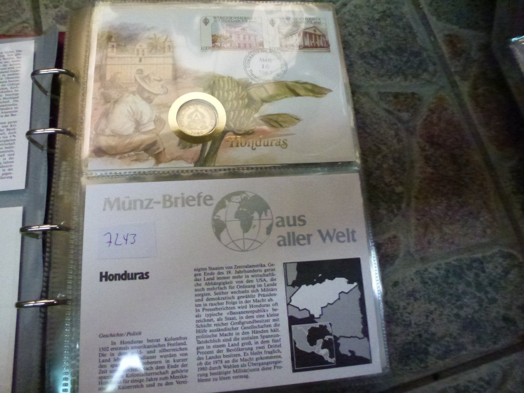 Tutti le monete: Münzbrief Honduras – Usato da Olten venduto da Disc-Verkauf