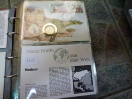 Münzbrief Honduras