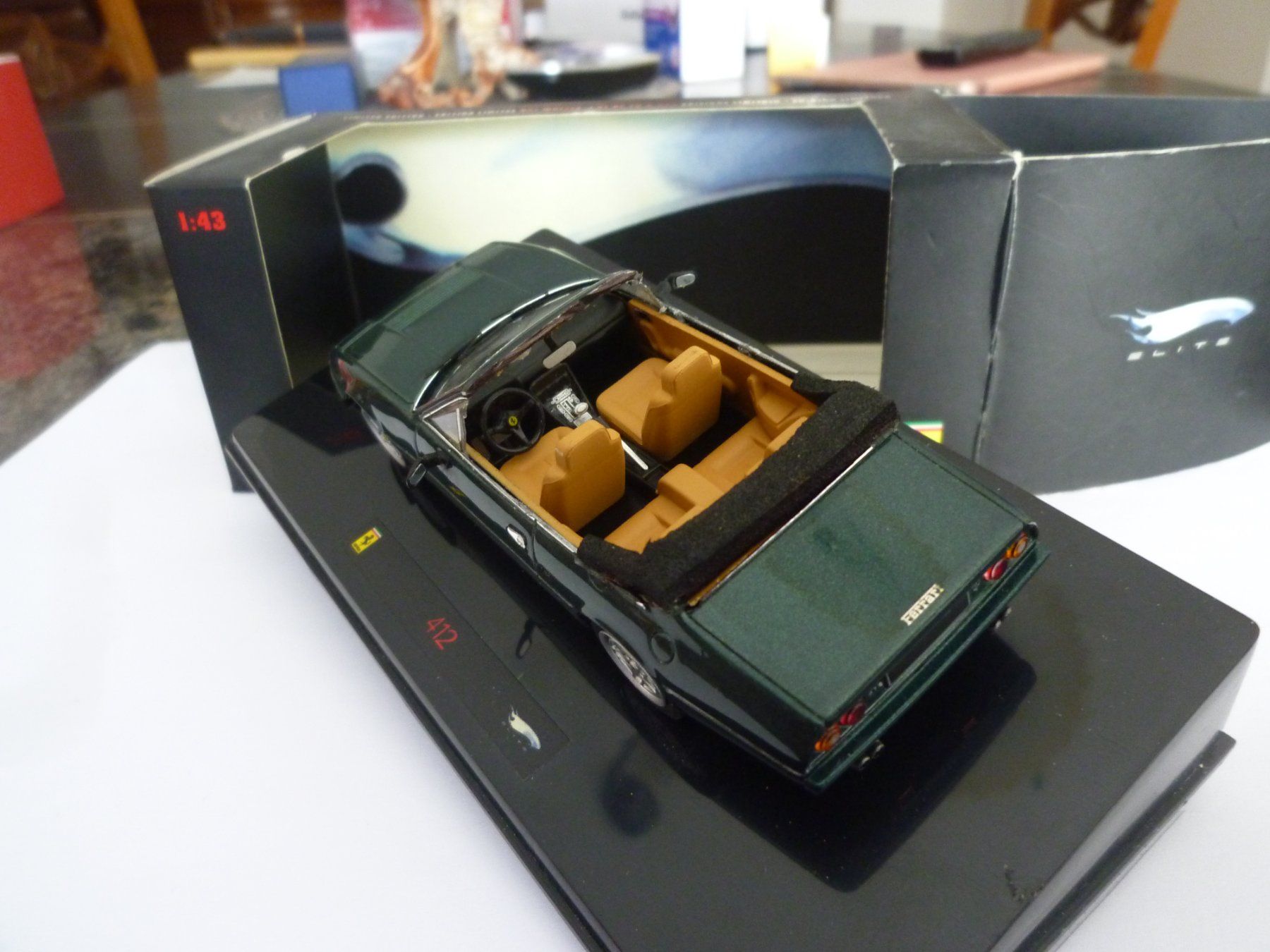 Ferrari Modellini d'auto: Ferrari 412 Cabriolet – Nuovo e nell'imballaggio originale da Flawil venduto da Imperiosud 3