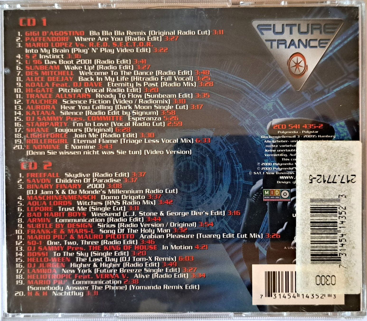 CDs: FUTURE TRANCE VOL.11 – D'occasion à Tenniken par mik_6mxg 1