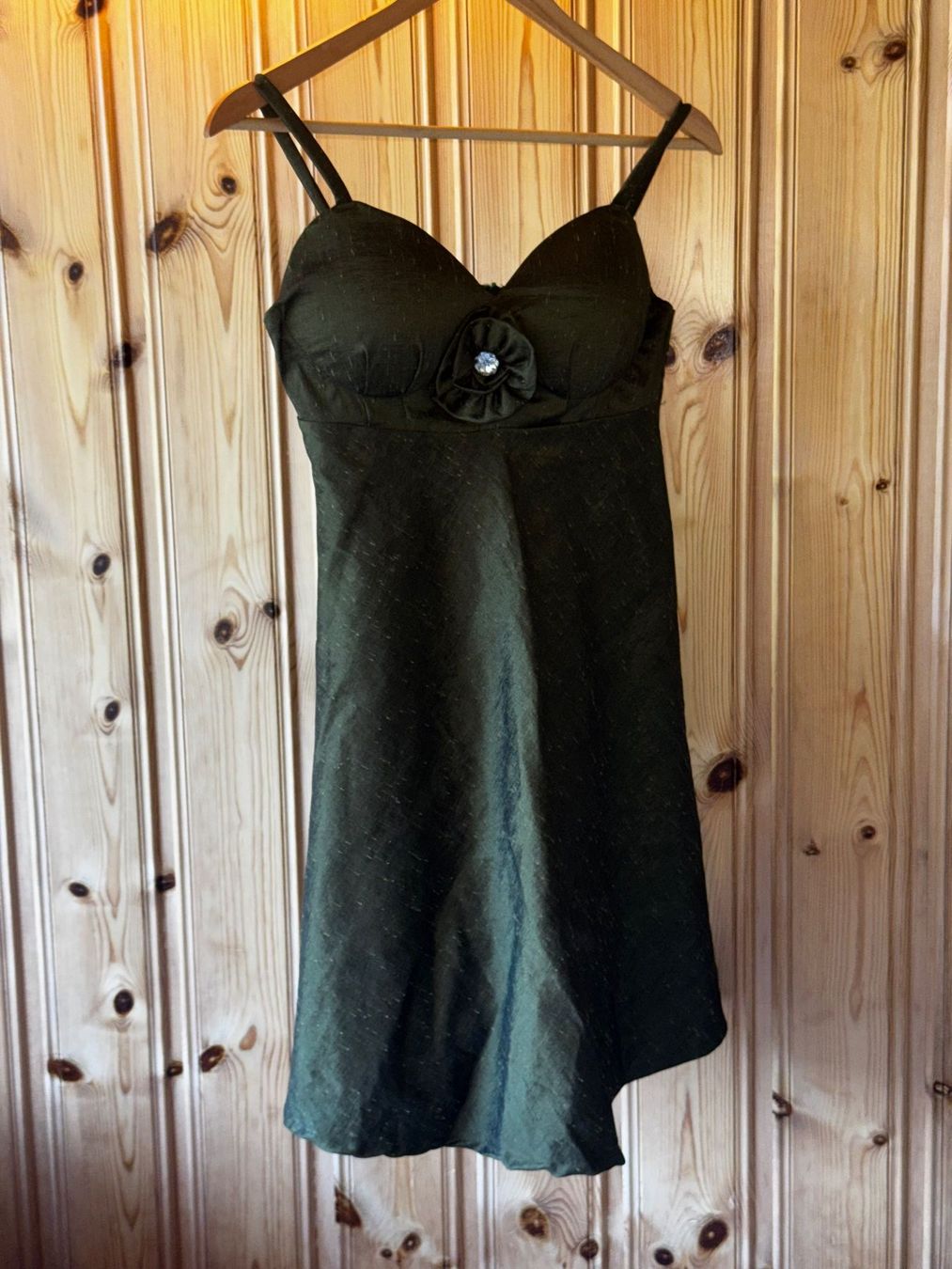 Vestiti: Robe bustier en soie sauvage taille env. M – Usato da Ovronnaz venduto da Etagne68 6