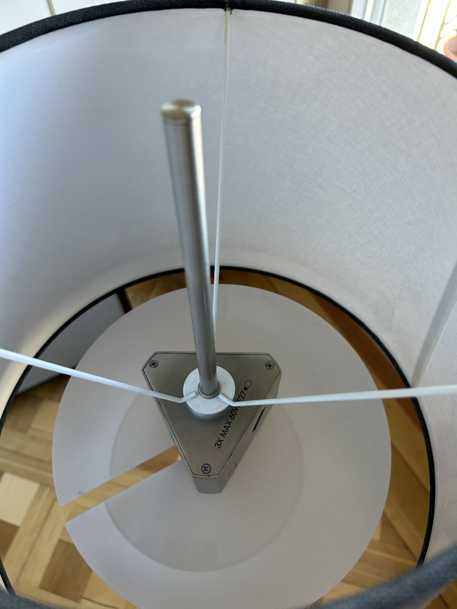 Ikea Lampade: IKEA Floor Lamp Black Shade without Cable – Difettoso da Zürich venduto da Sophie0569 1