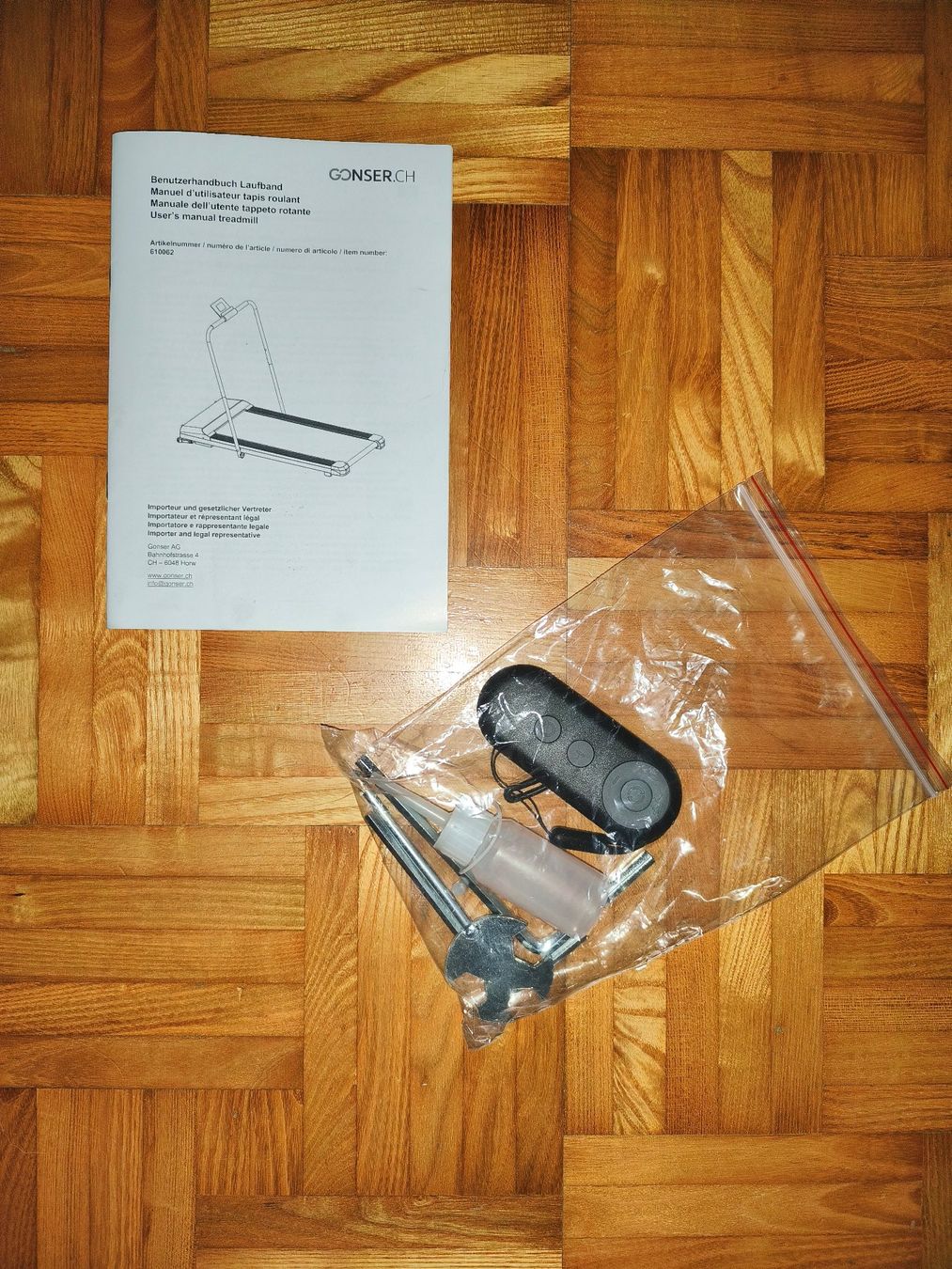 Gonser Hometrainer: Walkingpad/ Laufband Gonser – Gebraucht aus Bettwiesen von brisan 3
