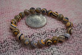Armband     8mm  Girafenfell  Imitat aus Epoxidharz