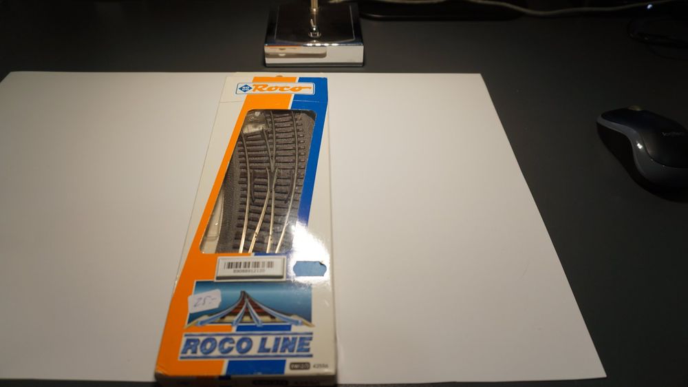 Roco Aiguillage courbe à gauche BWl2/3