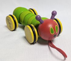 Die kleine Raupe Nimmersatt - Holzraupe - Eric Carle