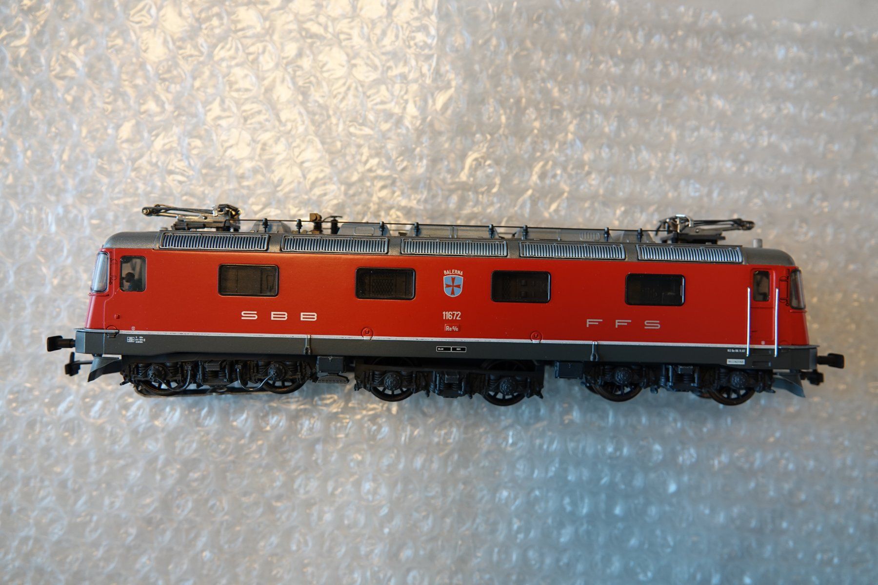Hag Modellini di ferrovie: Hag Re 6/6 SBB/CFF "Balerna" AC Nr 207 – Usato da Chénens venduto da jevas 1